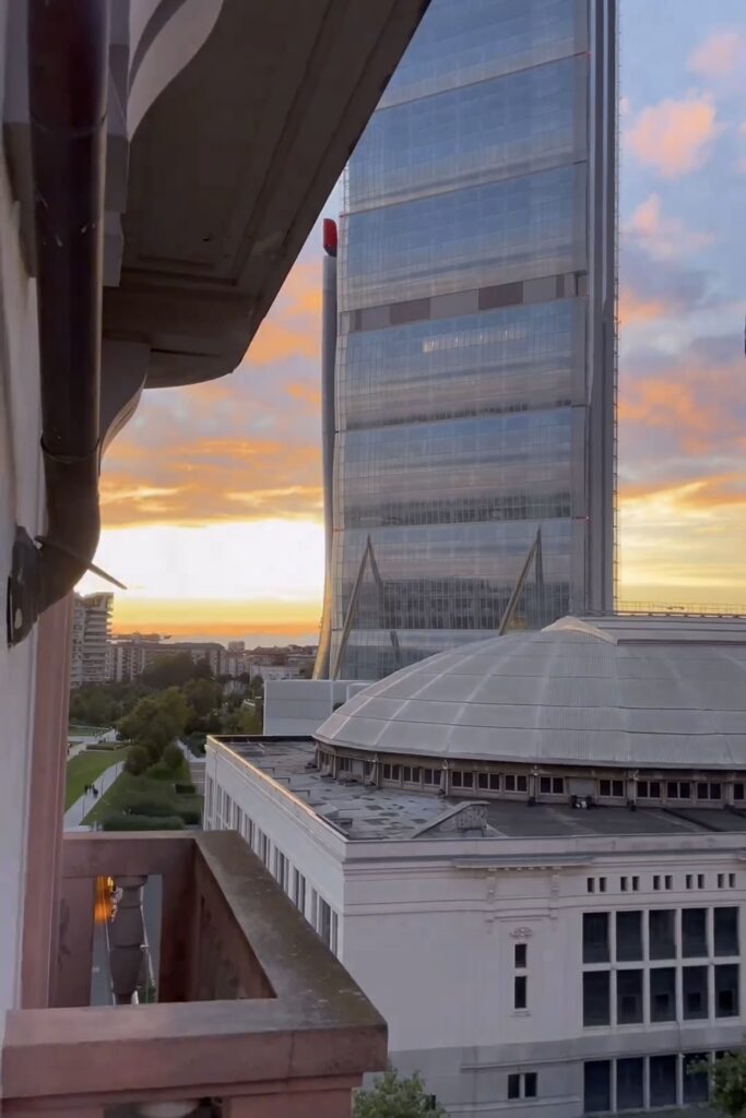tramonto rosa milano