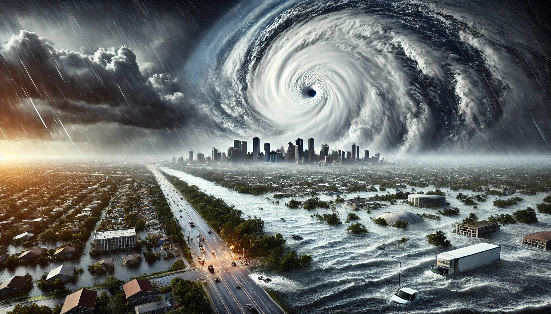 Uragano Helene, allerta meteo estrema in Georgia: Atlanta rischia una catastrofe