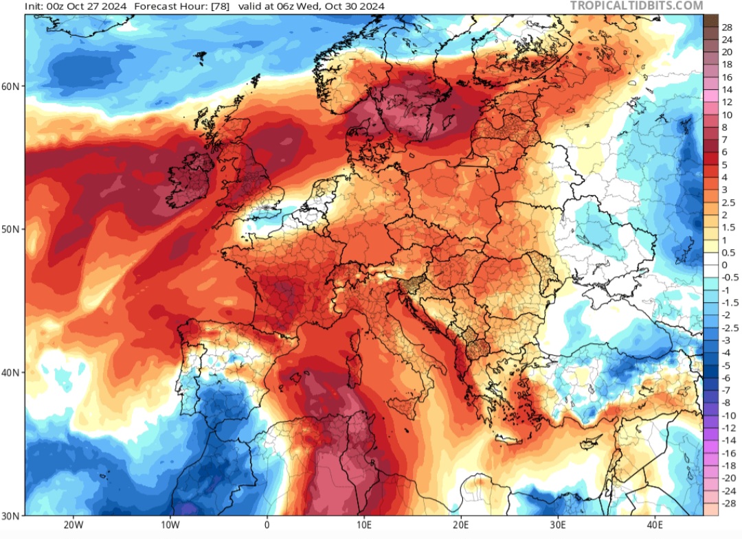 Temperature prossimi giorni