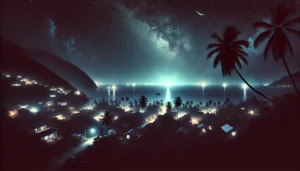 Guadalupa al buio blackout