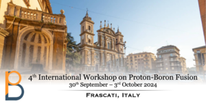 International Workshop on Proton Boron Fusion