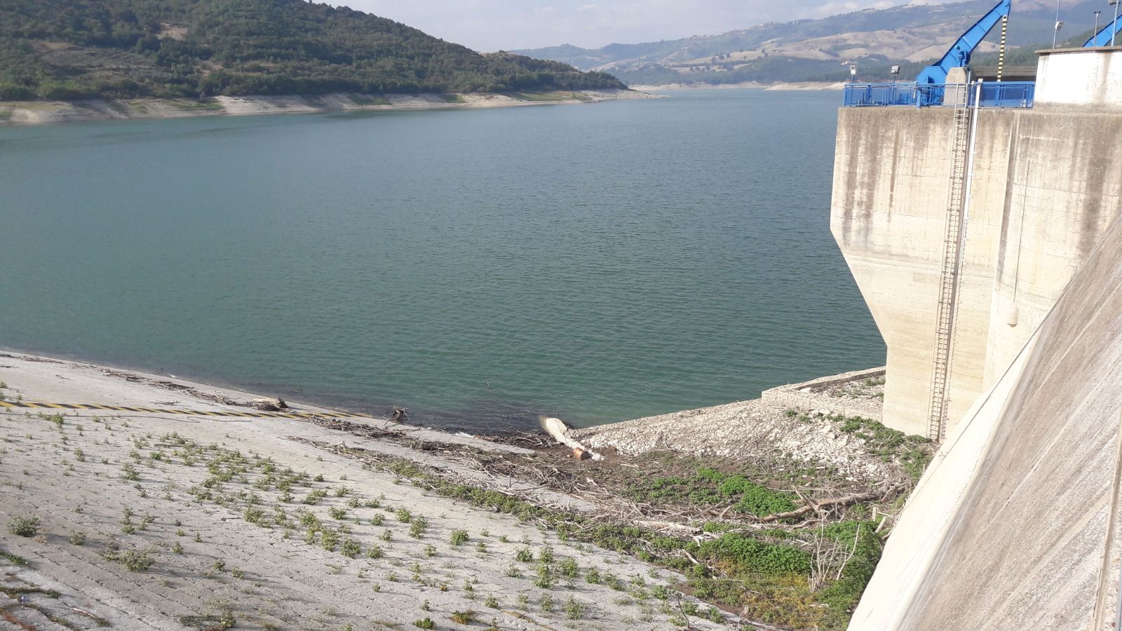 Siccità: nel Lago di Occhito -81 milioni di metri cubi d’acqua