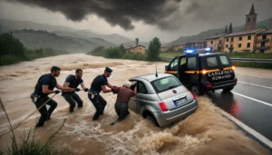 Maltempo Emilia Romagna anziano