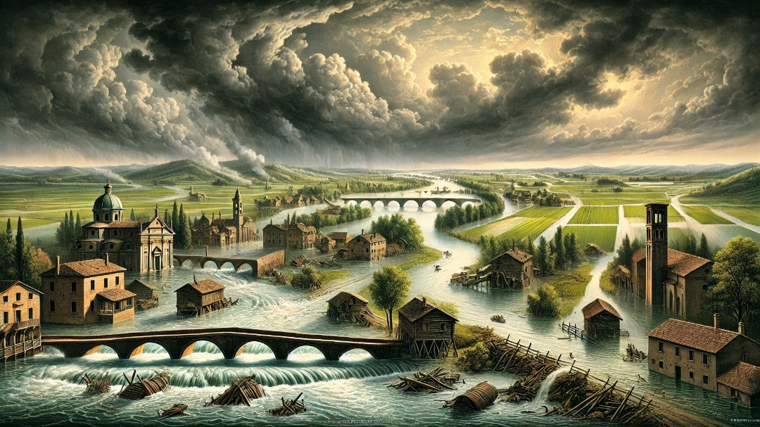 Le Piene del Po: un viaggio tra le alluvioni storiche