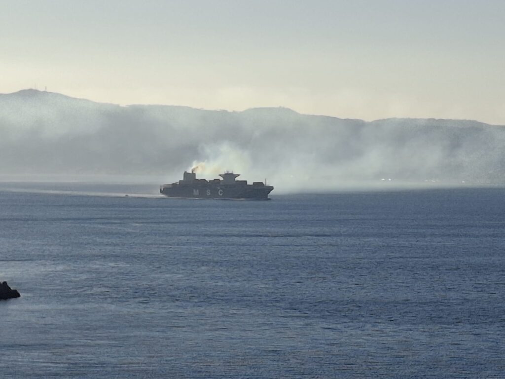 inquinamento nave stretto