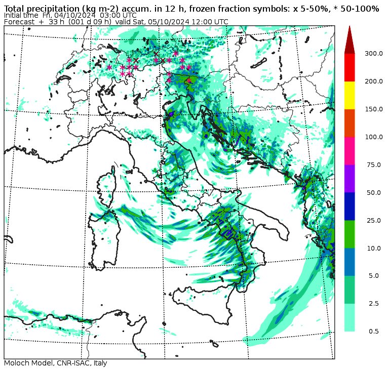 allerta meteo 5 ottobre mattina