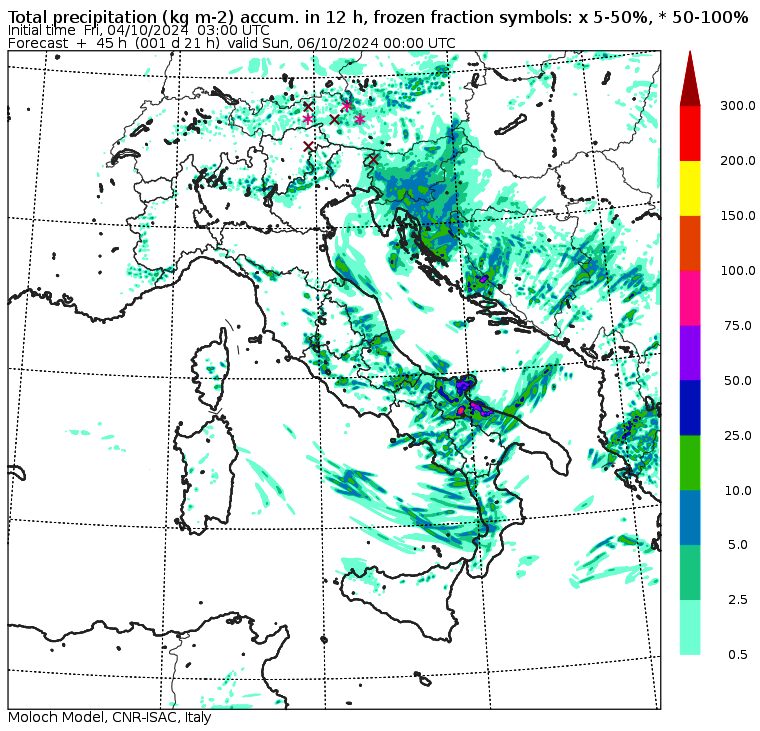 allerta meteo 5 ottobre pomeriggio