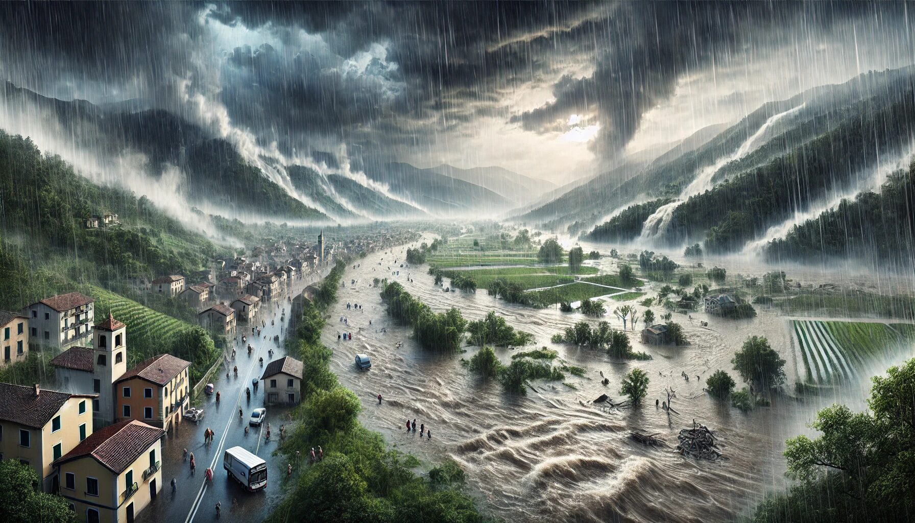 Aumentare il tempo di preavviso per allerte meteo precoci: sviluppato un sistema per gli eventi estremi di precipitazione