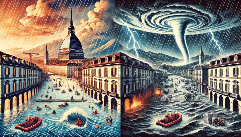 allerta meteo alluvione piemonte liguria torino genova