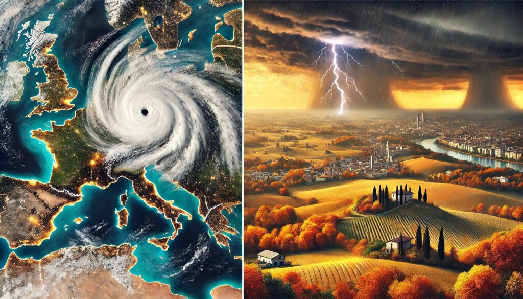 allerta meteo autunno maltempo italia