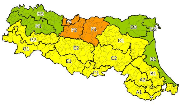 allerta meteo emila romagna
