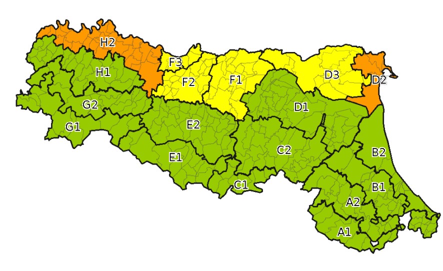 allerta meteo emilia romagna 28 ottobre