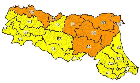 allerta meteo emilia romagna