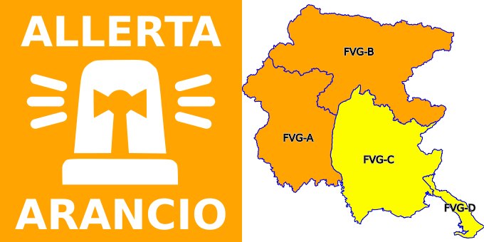 allerta meteo friuli venezia giulia 8 ottobre