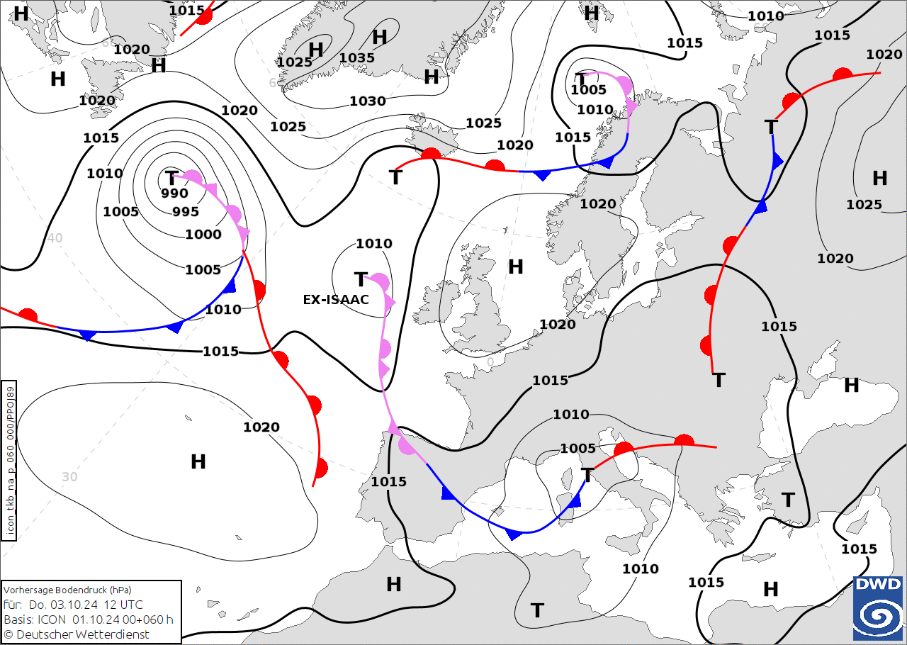 allerta meteo giovedì 3 ottobre 2024