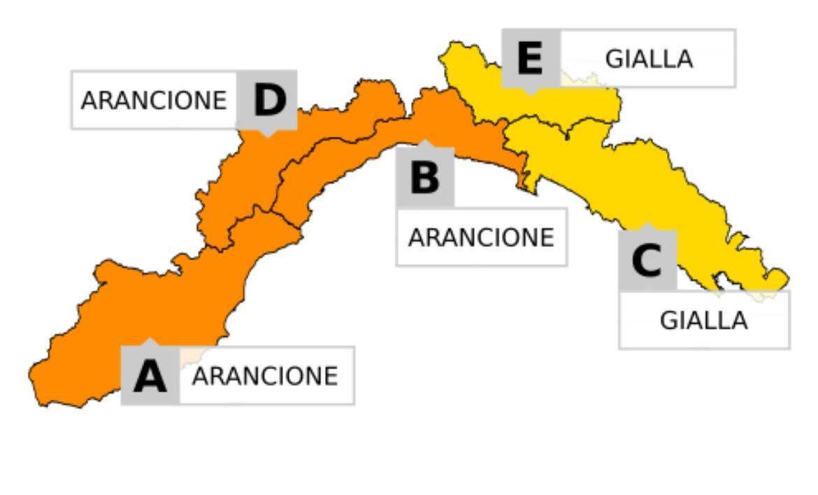 allerta meteo liguria