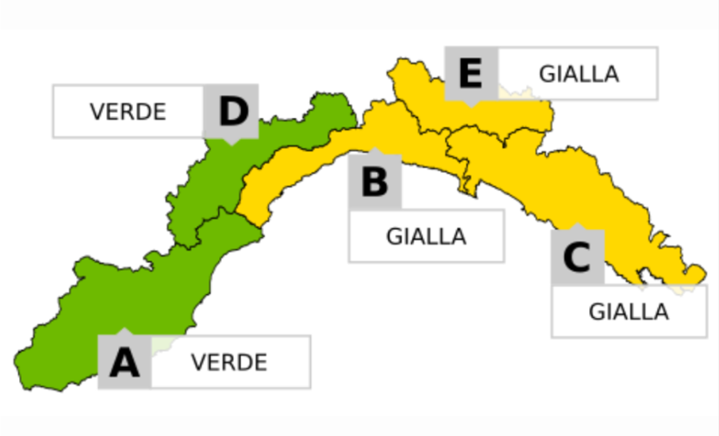 allerta meteo liguria 2 ottobre
