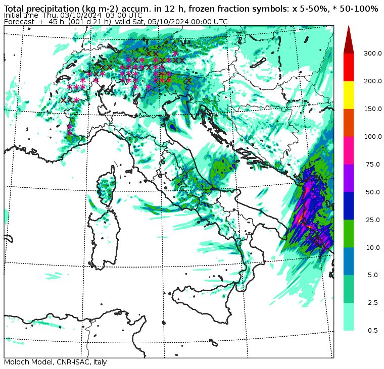 allerta meteo venerdì 4 ottobre sera