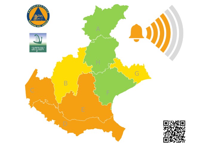 allerta meteo veneto 10-11 ottobre