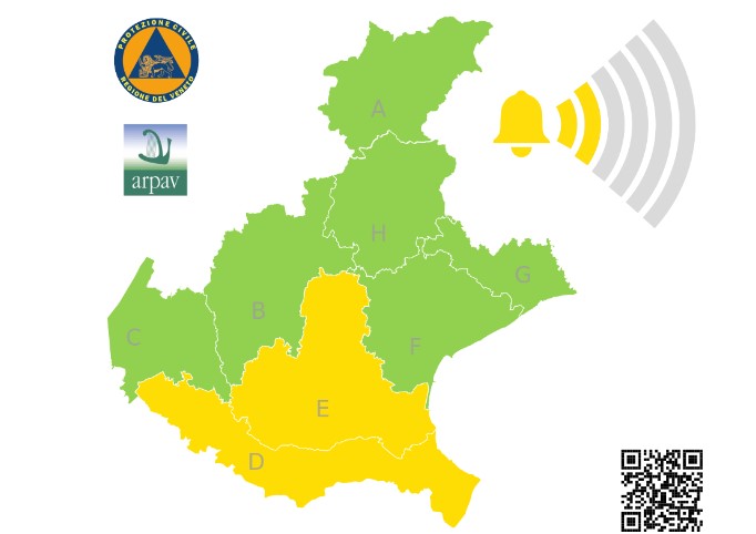 allerta meteo veneto 13-14 ottobre