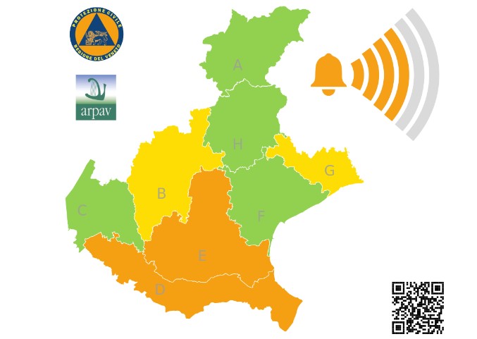 allerta meteo veneto 21 ottobre