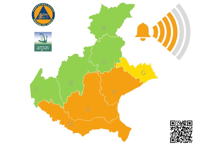 allerta meteo veneto 3 ottobre