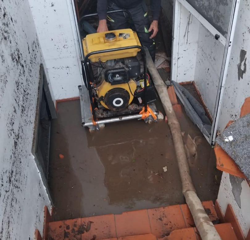 alluvione maltempo civitavecchia