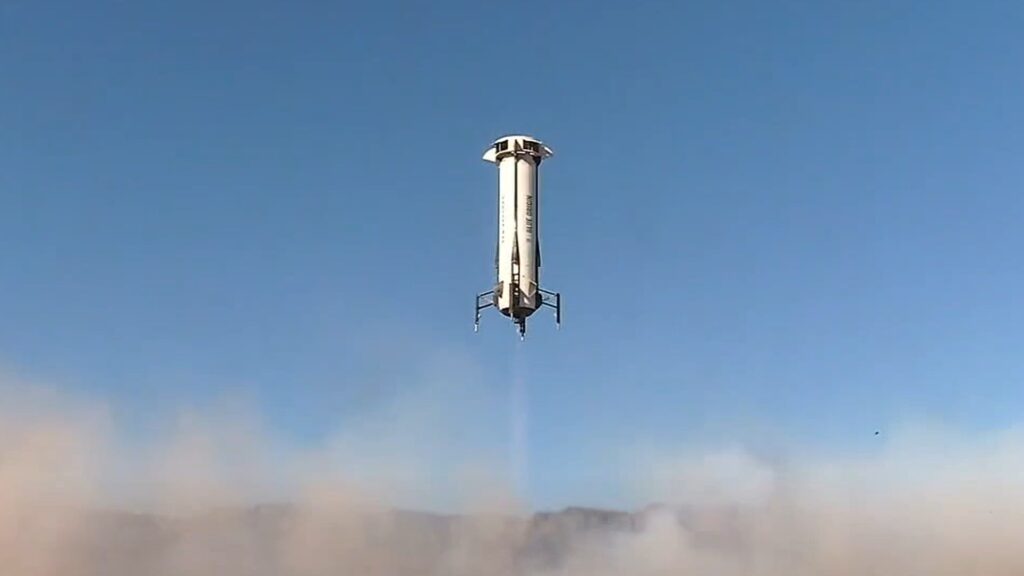 blue origin lancio