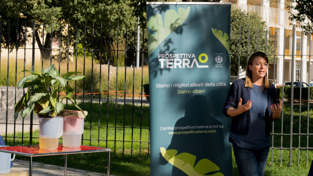 bombe d'acqua prospettiva terra