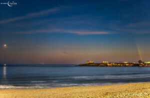 cometa Tsuchinshan-ATLAS e venere