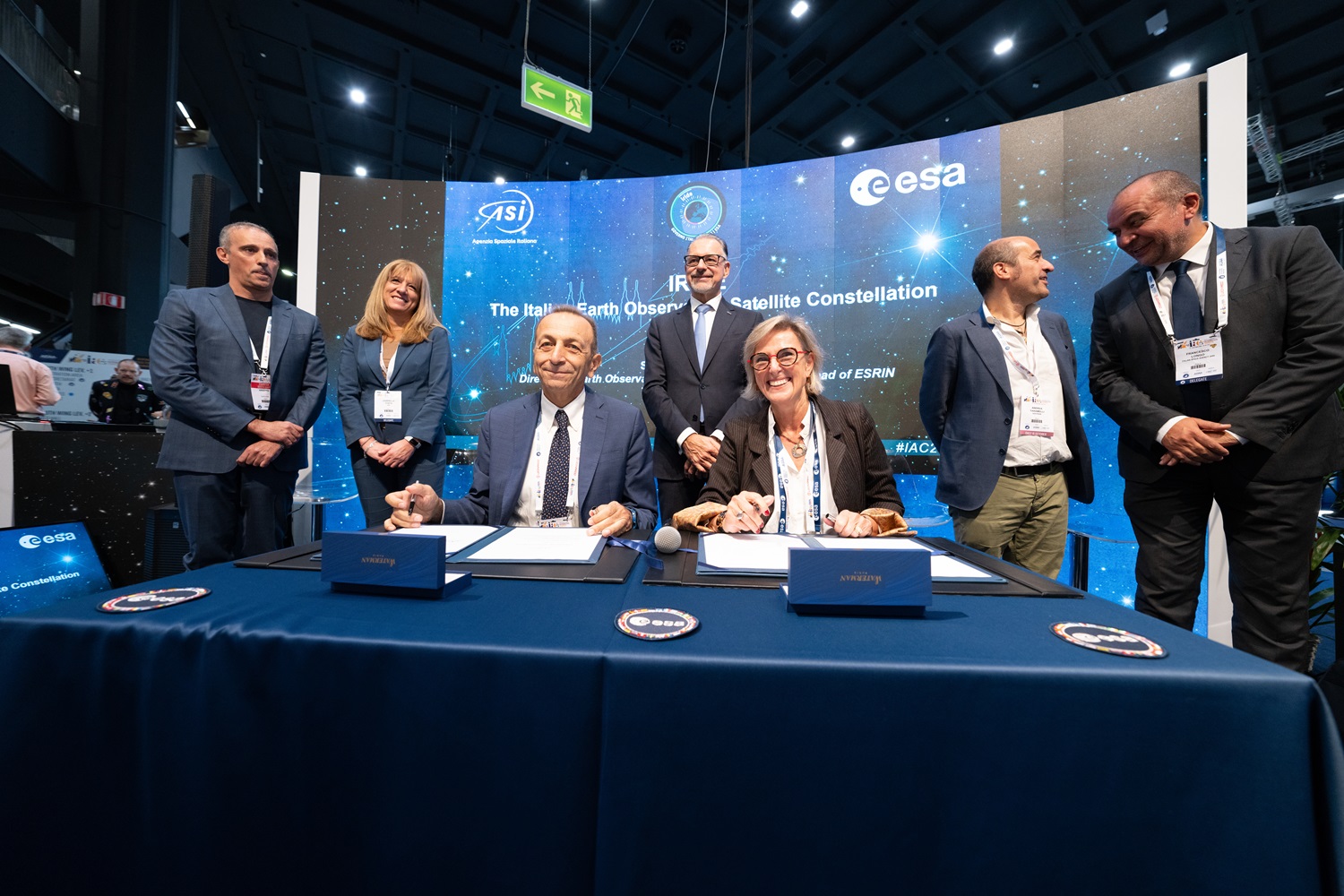 contratto satelliti IRIDE thales alenia