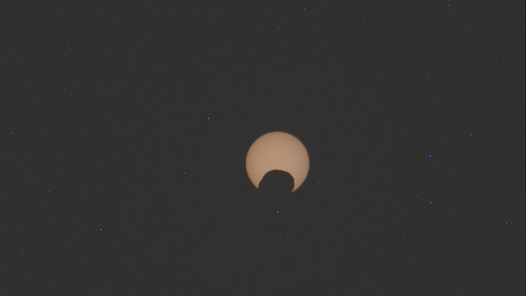 eclissi marte perseverance