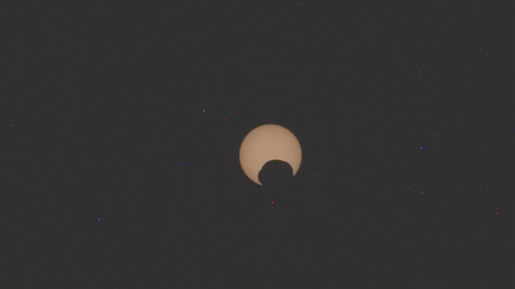 eclissi marte perseverance