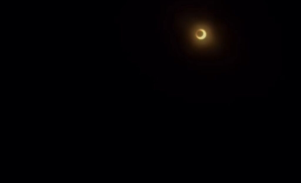 eclissi solare anulare anello fuoco argentina