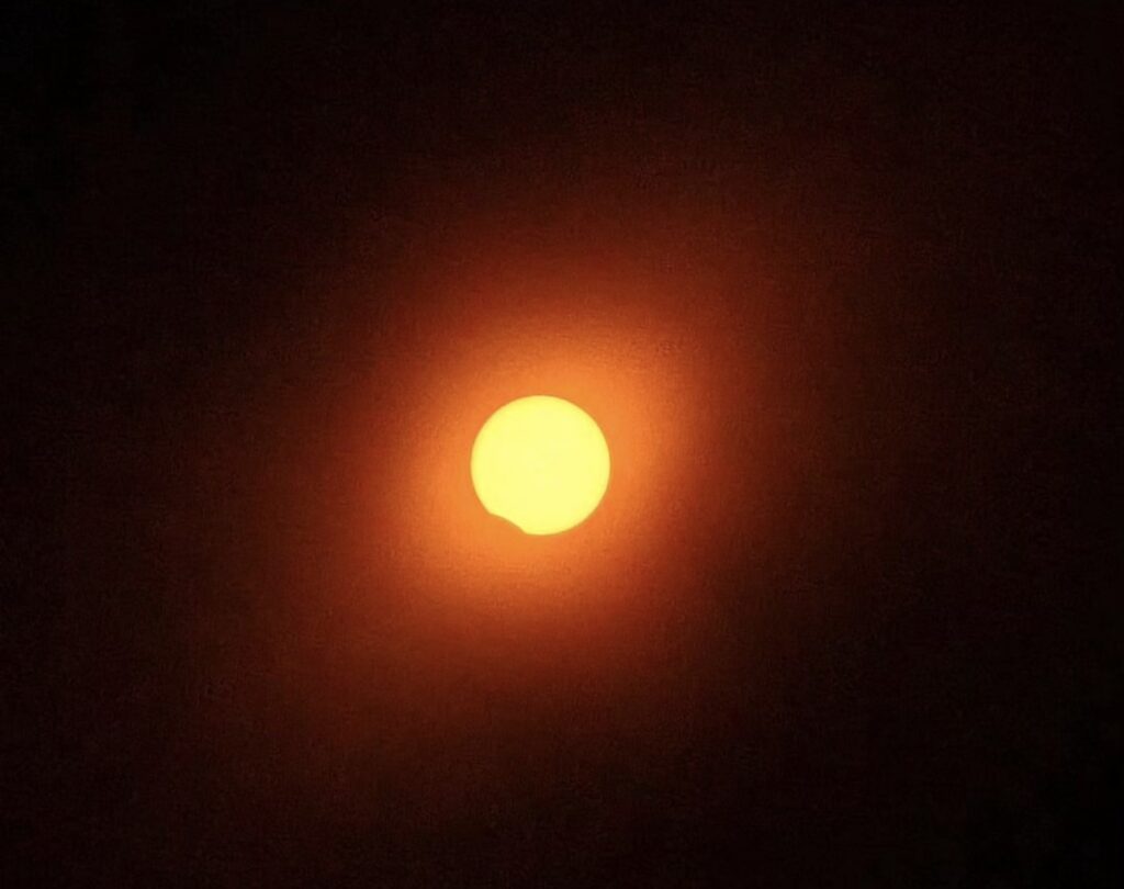 eclissi solare anulare anello fuoco argentina