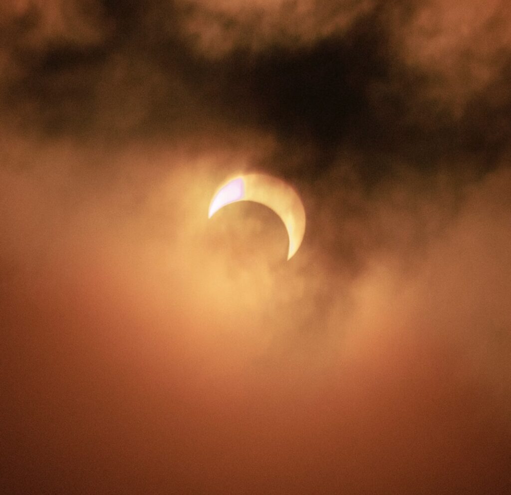 eclissi solare anulare anello fuoco argentina