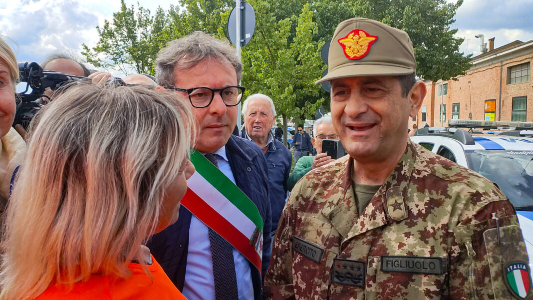 Generale Figliuolo a Faenza