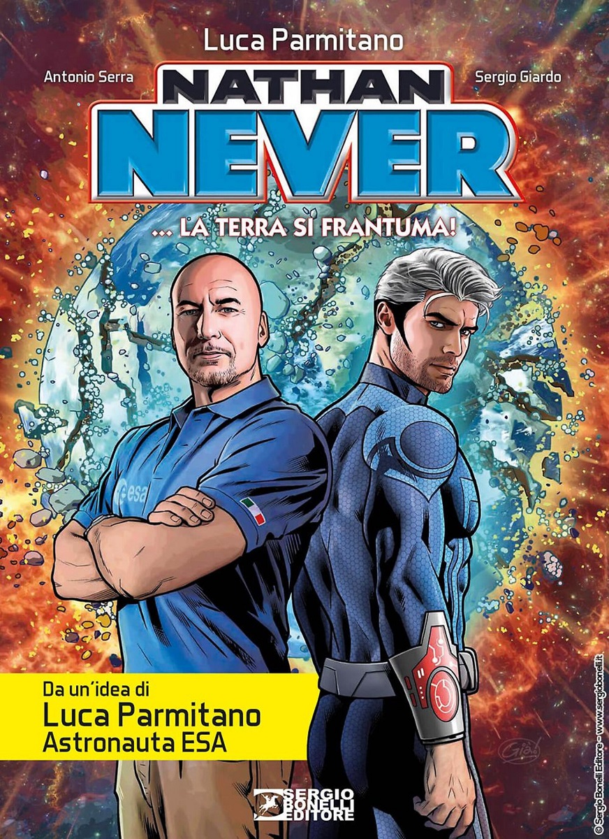 fumetto luca parmitano