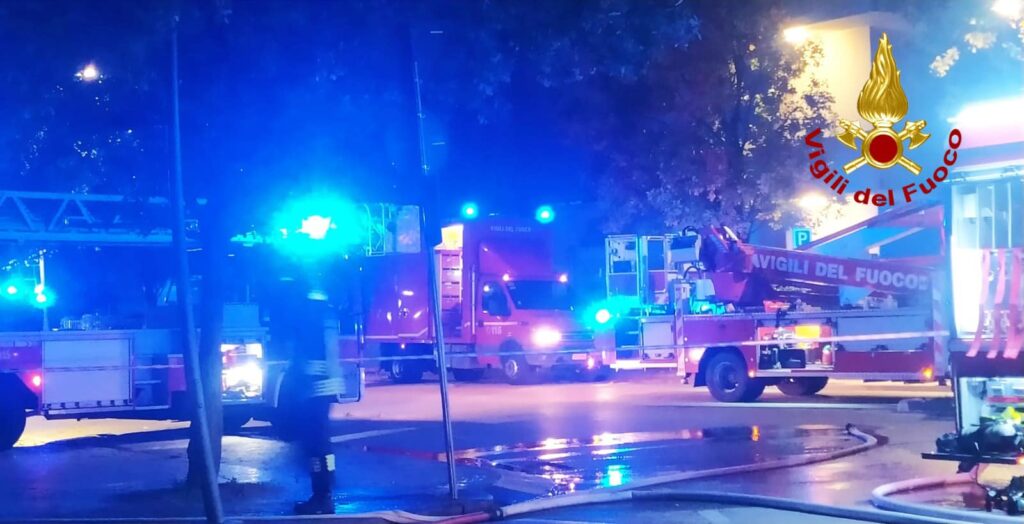 incendio abano terme