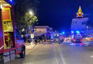 incendio albergo Abano Terme