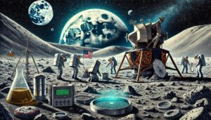 luna esplorazione spaziale base lunare