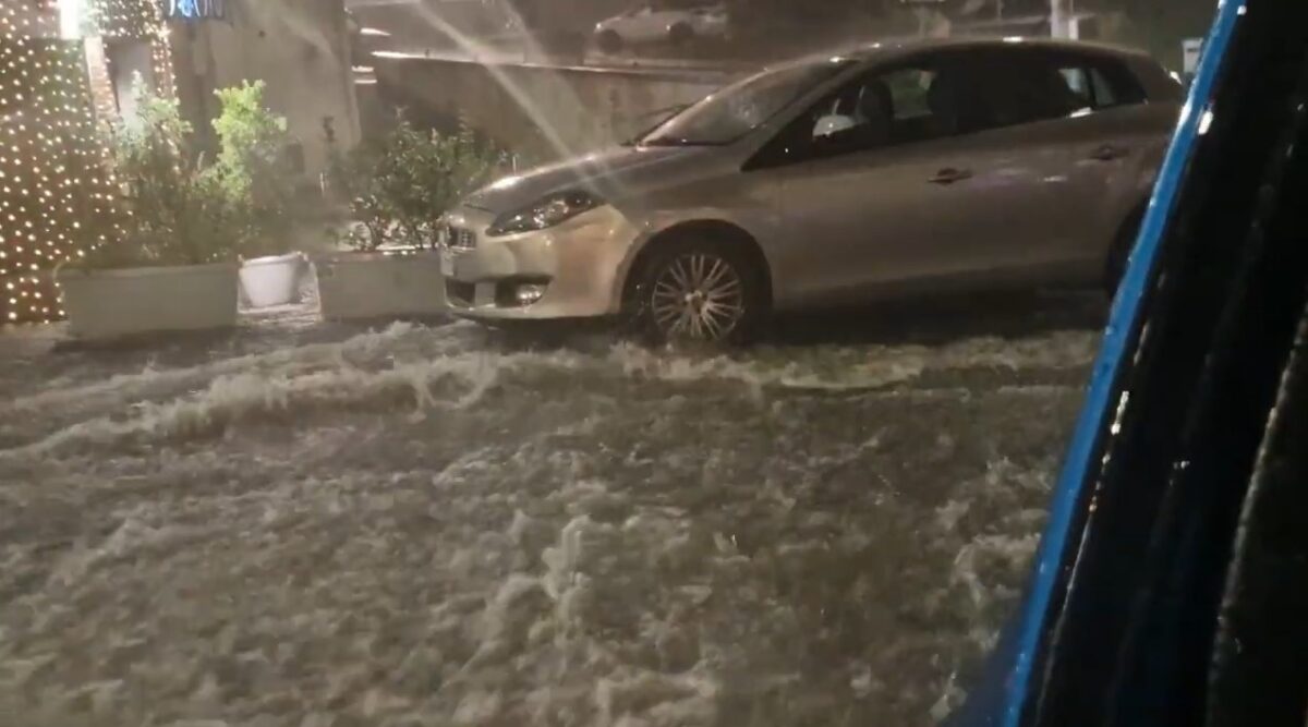 piogge in atto in sicilia