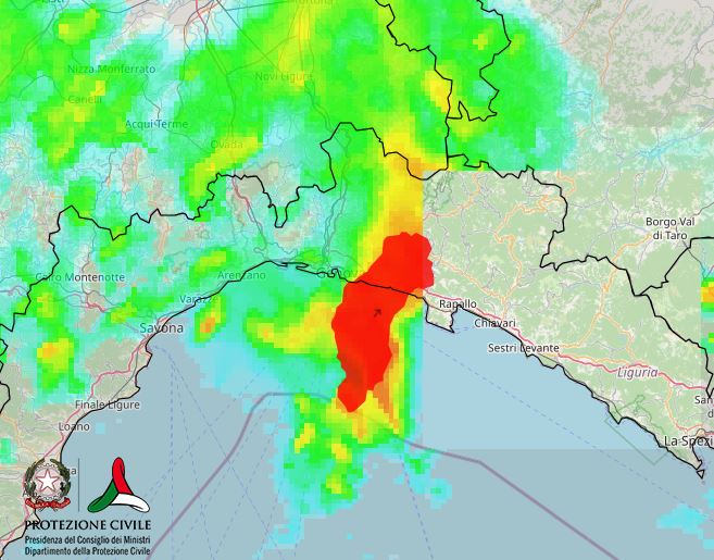 maltempo temporale liguria