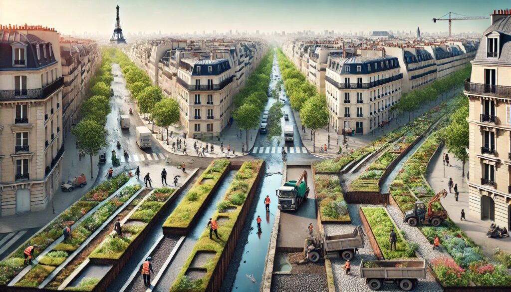 parigi deimpermeabilizzazione