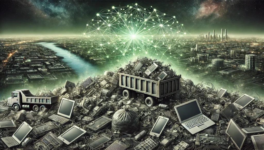 La crescente minaccia dei rifiuti elettronici: l'impatto dell'IA generativa