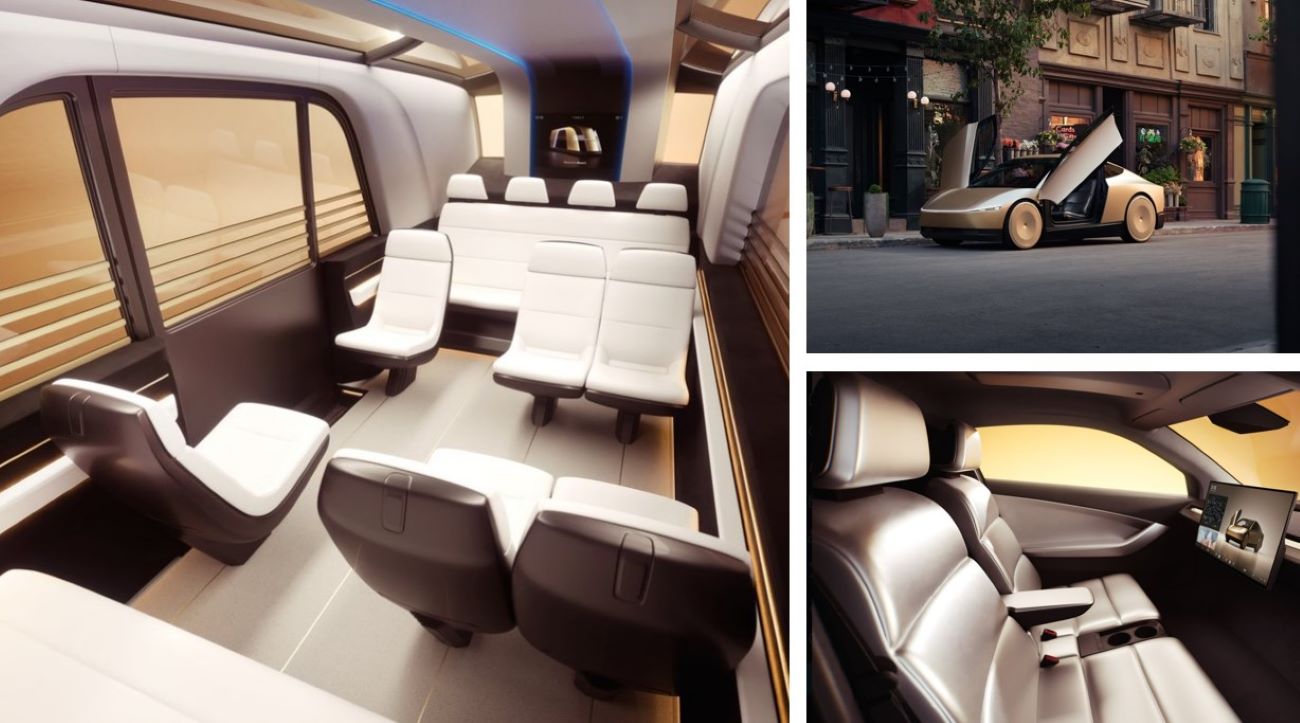 Elon Musk svela i nuovi gioielli Tesla, dal taxi al robot casalingo: prezzo e lancio sul mercato | FOTO