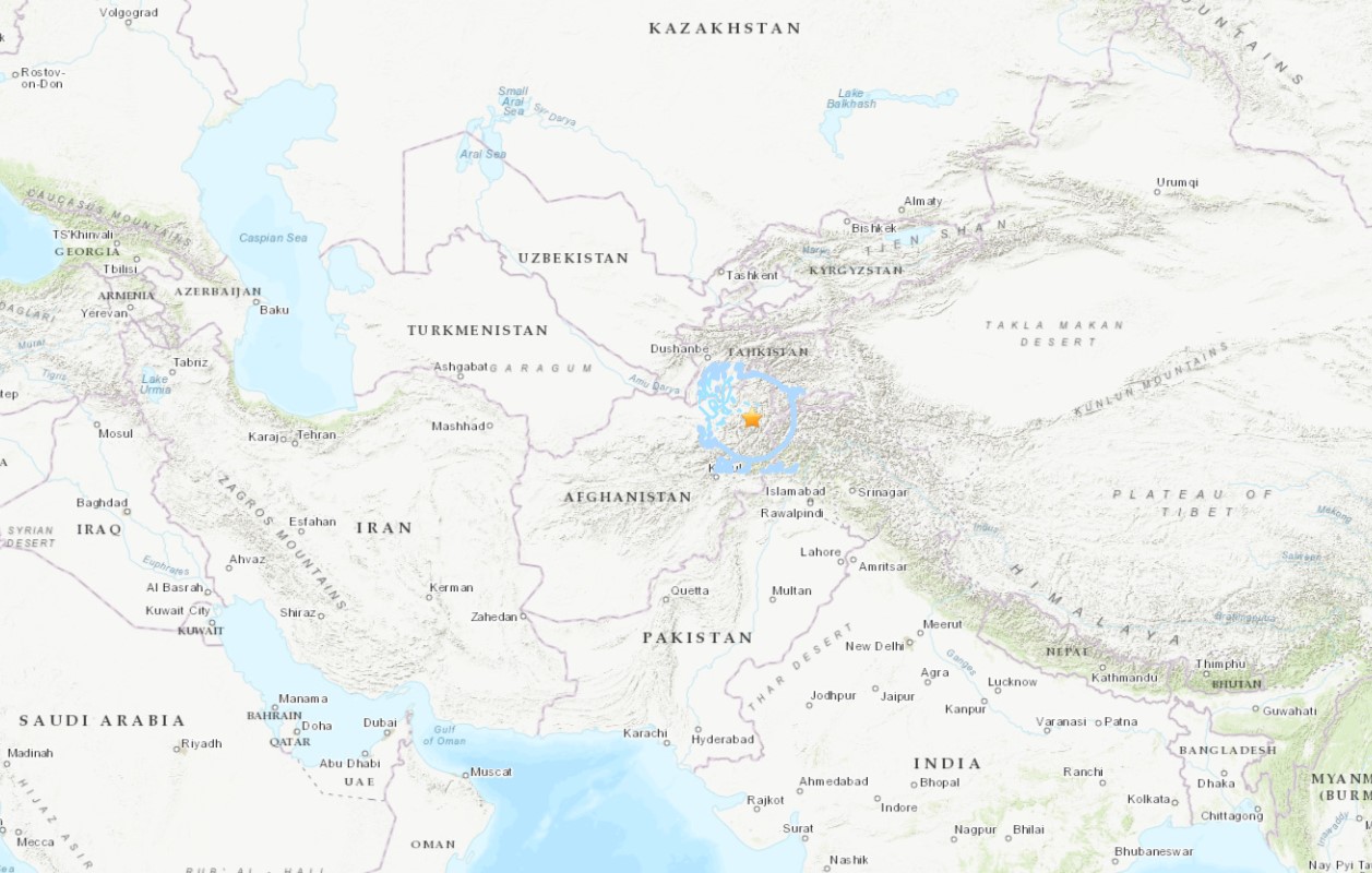 Forte terremoto in Afghanistan: epicentro nei pressi di Jorm | DATI e MAPPE