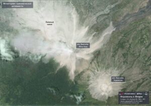 Roscosmos attività vulcanica in indonesia