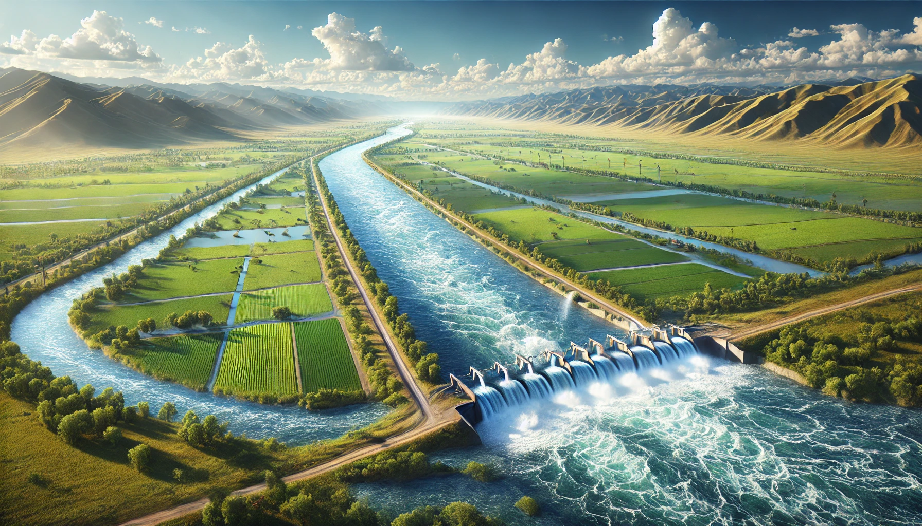 Kazakistan, 11 miliardi di metri cubi di acqua d’irrigazione dal fiume Syr Darya