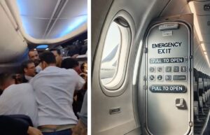 Aereo portellone emergenza